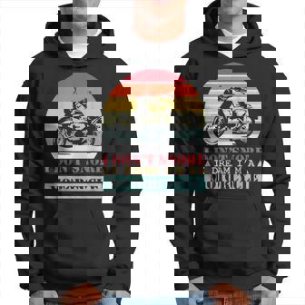 Homme Moto Et Ronflement Drôles Etintage Sweat à capuche - Cadeauxyz