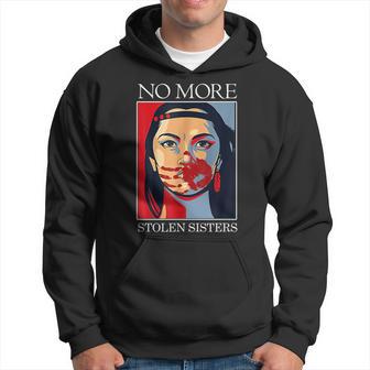 Honor Awareness Native Americans No More Stolen Sisters Hoodie - Thegiftio UK