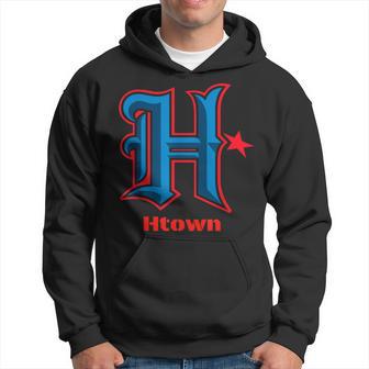 Houston H-Town The H Hustle Town Houston Texas 713 Hoodie - Thegiftio UK