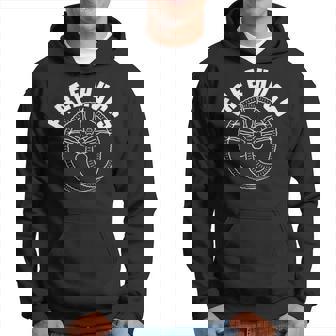 Get Hugs For Free Satirical Alien Face Squeezer Dark Humor Hoodie - Thegiftio UK