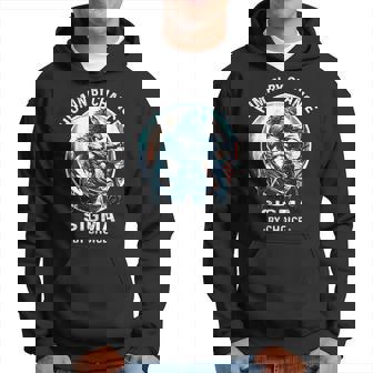 Human By Chance Sigma By Choice Cool Divertente Sigma Wolf Memes Felpa con cappuccio - Novitaregali