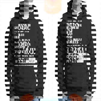 Husband Dad Grandpa 75 Year Old Legend 75Th Birthday Hoodie | Seseable UK
