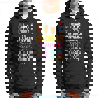 Ice Cream Team Cone Popsicle Ice Cream Squad Hoodie - Thegiftio UK