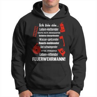 Ich Bin Ein Feuerwehrmannoluntary Fire Brigade Ich Bin Ein Kapuzenpullover - Geschenkecke