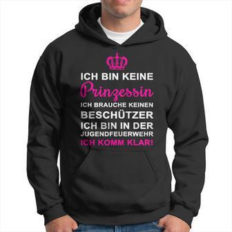 Ich Bin Keine Prinzessin Ich Bin Keine Prinzessin Kapuzenpullover - Geschenkecke