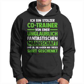 Ich Bin Stolzer Co-Trainer Kapuzenpullover - Seseable