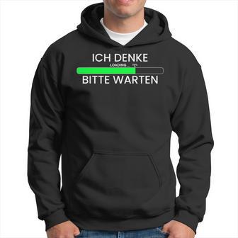 Ich Denke Informatiker It Nerd Itler Programmer Kapuzenpullover - Geschenkecke