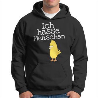 Ich Hasse Menschen Für Muffel Kapuzenpullover - Geschenkecke