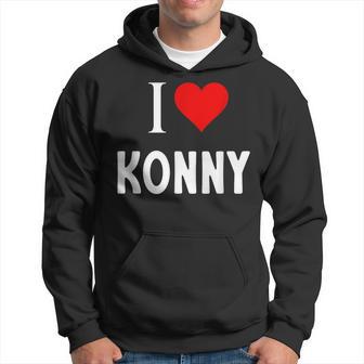 Ich Liebe Konny Kapuzenpullover - Geschenkecke