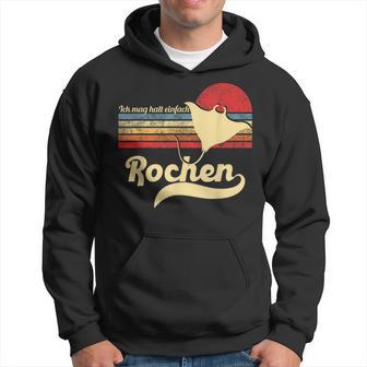 Ich Mag Halt Einfach Stirchen Mantarochen Kapuzenpullover - Geschenkecke