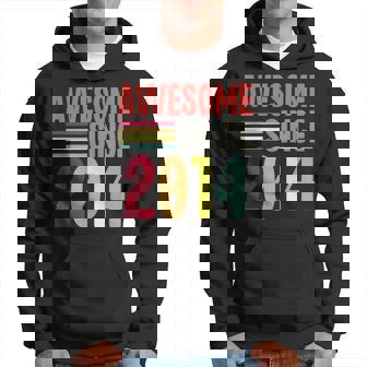 Idée D'anniversaire Géniale Depuis 2014 Sweat à capuche - Cadeauxyz