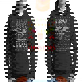 I'm Dreaming Of A Margarita Christmas Ugly Sweater Hoodie | Mazezy