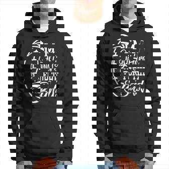 I'm Just Here For The Band Marching Halftime Show Football Hoodie - Thegiftio UK