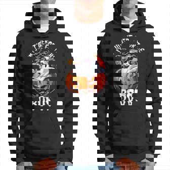 I'm Just Here For The Boos Ghost Beer Spooky Halloween Hoodie - Thegiftio UK