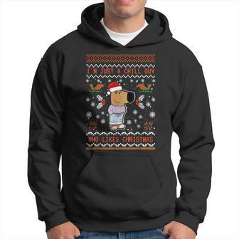 I'm Just A Chill Guy Who Likes Christmas My New Character Hoodie - Thegiftio UK