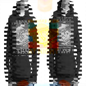 I'm Makin Em At Night Grilled Cheese Cute Grilled Cheese Hoodie | Mazezy