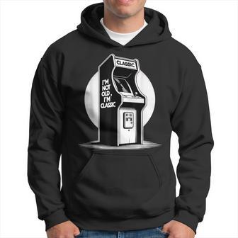 I'm Not Old I'm Classic Retro Arcade Machine Graphic Hoodie - Thegiftio UK