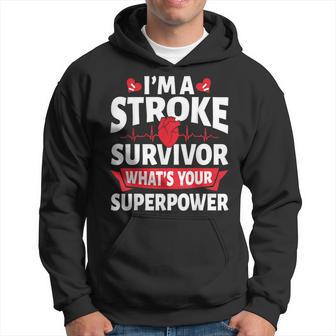 I'm A Stroke Survivor What's Your Stroke Survivor Hoodie - Thegiftio UK