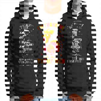 I'm Thankful Trump Won 2024 Took American Back Thanksgiving Hoodie | Mazezy