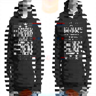 I'm Voting For The Felon 47 Trump 2024 Convicted Felon Hoodie - Monsterry