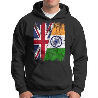 India Half Britain Uk Friendship Flag Indian Hoodie - Thegiftio UK