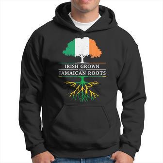 Irish Grown With Jamaican Roots Jamaica Hoodie - Thegiftio UK