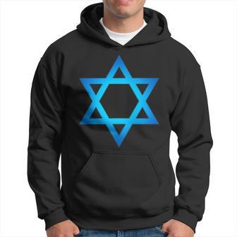 Israel Flag Small Star Of David Judaism Hexagram Symbol Kapuzenpullover - Geschenkecke