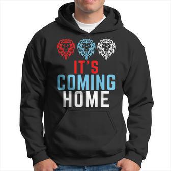 Its Coming Home England Euro Fan Football Soccer 2021 Footy Hoodie - Thegiftio UK