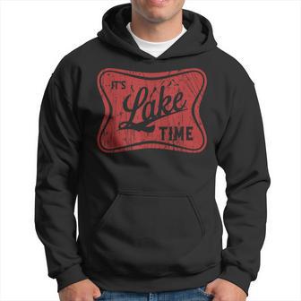 It's Lake Time Summer Lake Camper Life Hoodie - Thegiftio UK