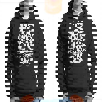 It's Never Luck It's Always God Hoodie - Thegiftio