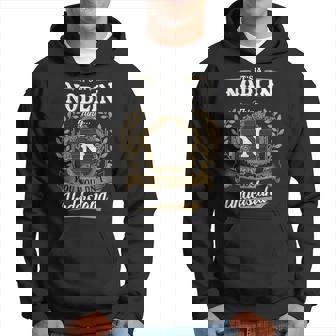 It's A Noblin Thing You Wouldn't Understand Personalized Last Name Noblin Family Crest Coat Of Arm Hoodie | Seseable UK