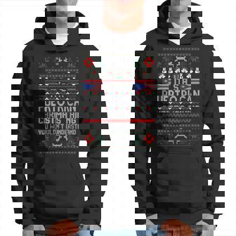 Its Puerto Rican Christmas Thing Ugly Sweater Hoodie - Thegiftio