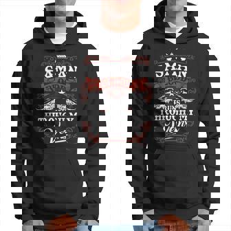 It's A Saman Thing You Wouldn't Understand Saman Last Name Blood Run Through My Veins Hoodie | Seseable UK