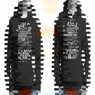 Je Peux Pas J'me Barre En Moto Cadeau Humour Noel Motard Sweat à capuche - Cadeauxyz