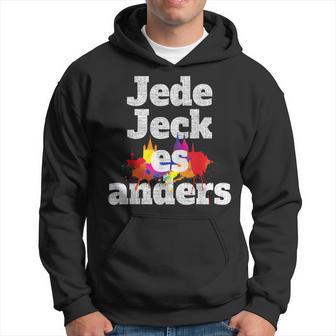 Jeder Jeck Es Anders Kölsches Grundgesetz Carnival In Cologne Kapuzenpullover - Geschenkecke