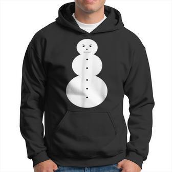Jeezy Snowman Angry Snowman Hoodie - Thegiftio UK
