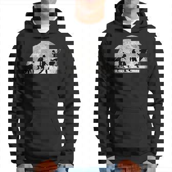Jugadores De Balonmano Evolución Luna Equipo De Balonmano Sudadera - Regaloses