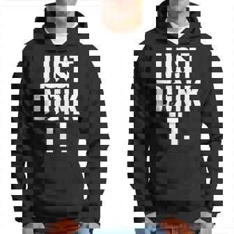 Just Dunk It Basketball Hoodie - Monsterry