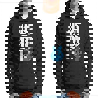 Just Foo It Graphic Classic Guitar Foo Lovers Hoodie - Seseable