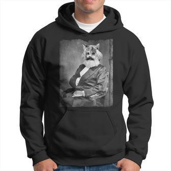 Karl Marx As A Catintage Photo Portrait Meme S Kapuzenpullover - Geschenkecke