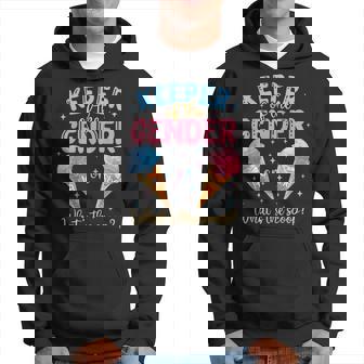 Keeper Of The Gender Ice Cream Whats The Scoop Gender Reveal Hoodie - Seseable
