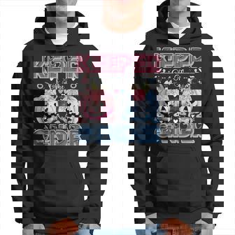 Keeper Of The Gender Pumpkin Halloween Baby Gender Reveal Hoodie - Seseable
