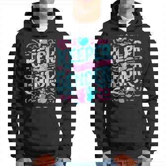 Keeper Of The Gender Reveal Party Hoodie - Seseable