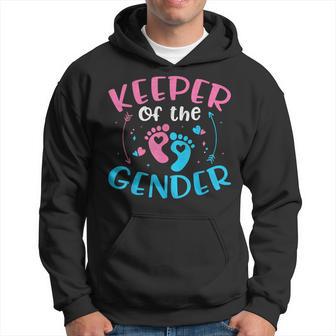 Keeper Of The Gender Reveal Party Matching Family Hoodie - Thegiftio UK