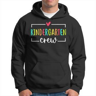 Kindergarten Crew First Day Of School Welcome Back To School Hoodie - Thegiftio UK