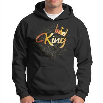 King Boys Matching Couples Him & Her Hoodie - Thegiftio UK