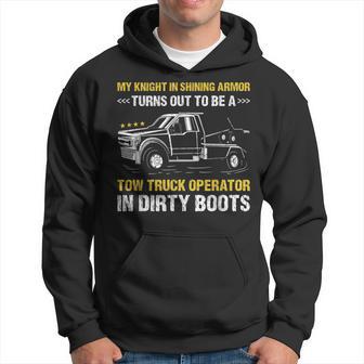 Knight In Shining Armor Turns Out To Be A Tow Truck Operator Hoodie - Thegiftio UK