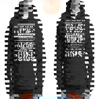 Did You Know There Are Two Places You Can Stay For Free Hoodie | Mazezy