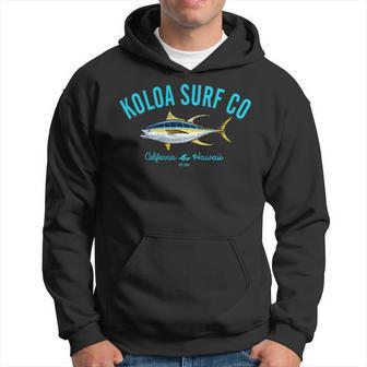Koloa Surf Yellow Fin Tuna Logo Lightweight Surf Hoodie - Thegiftio UK