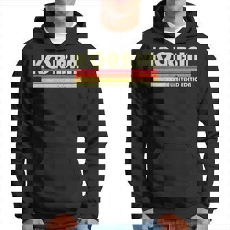 Korbin Name Personalized Retro Vintage Birthday Hoodie - Monsterry